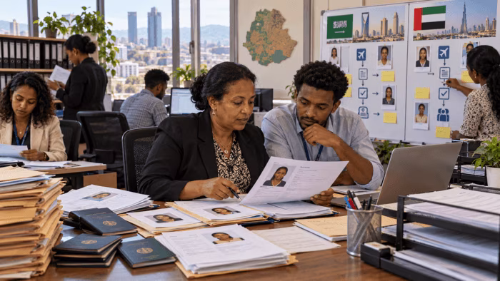 How Ethiopian Suppliers Coordinate with Tadbeer and Musaned Partners